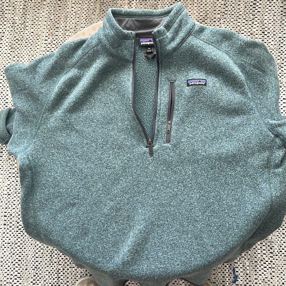 Patagonia Better Sweater 1/4 Zip (XXL/Blue)